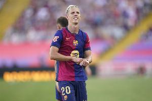 巴萨对阵奥萨苏纳已经打进219球，所有球队中最多